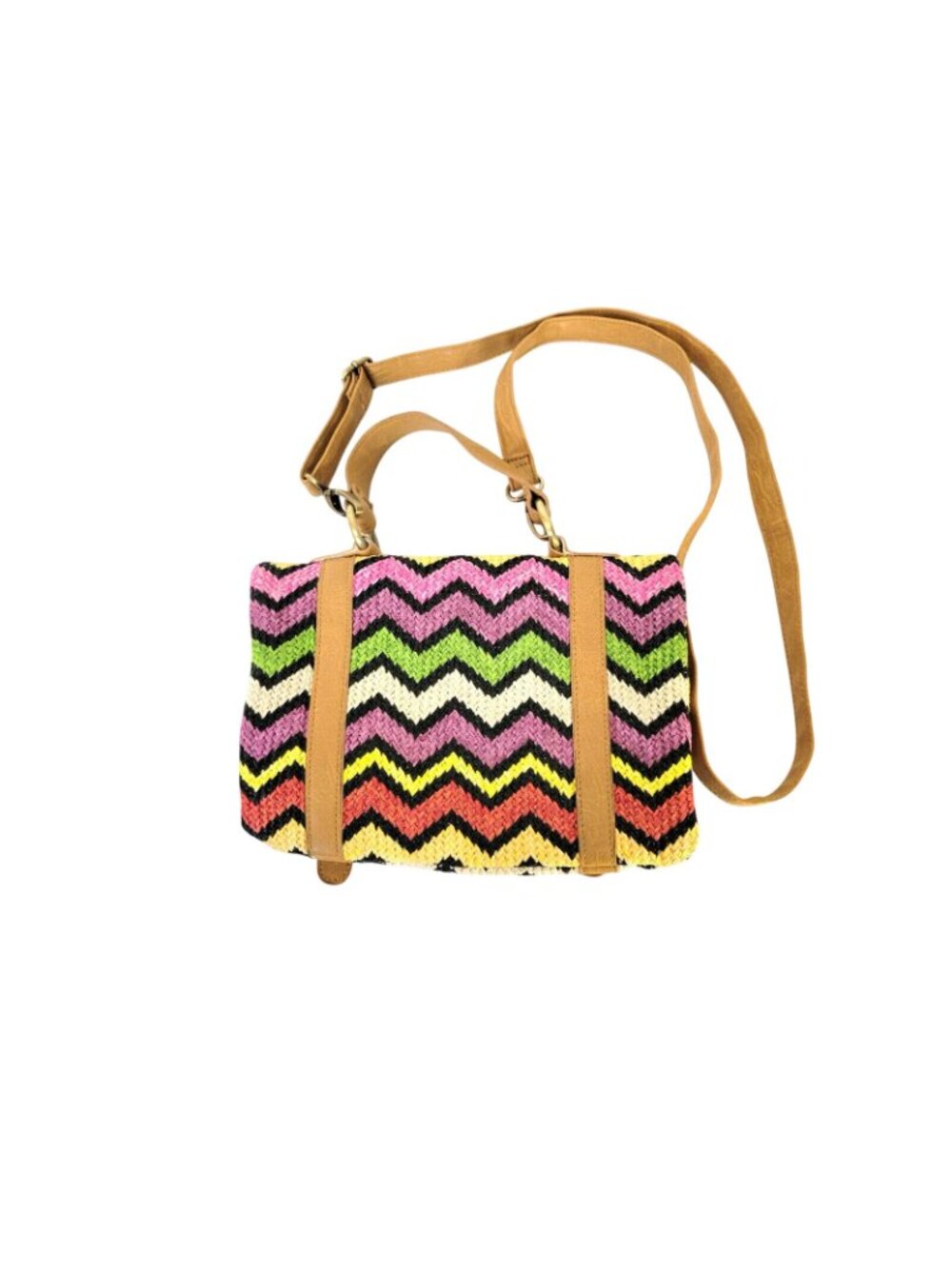 Olivia and Joy Chevron Cross Body Bag - Picture 6 of 6